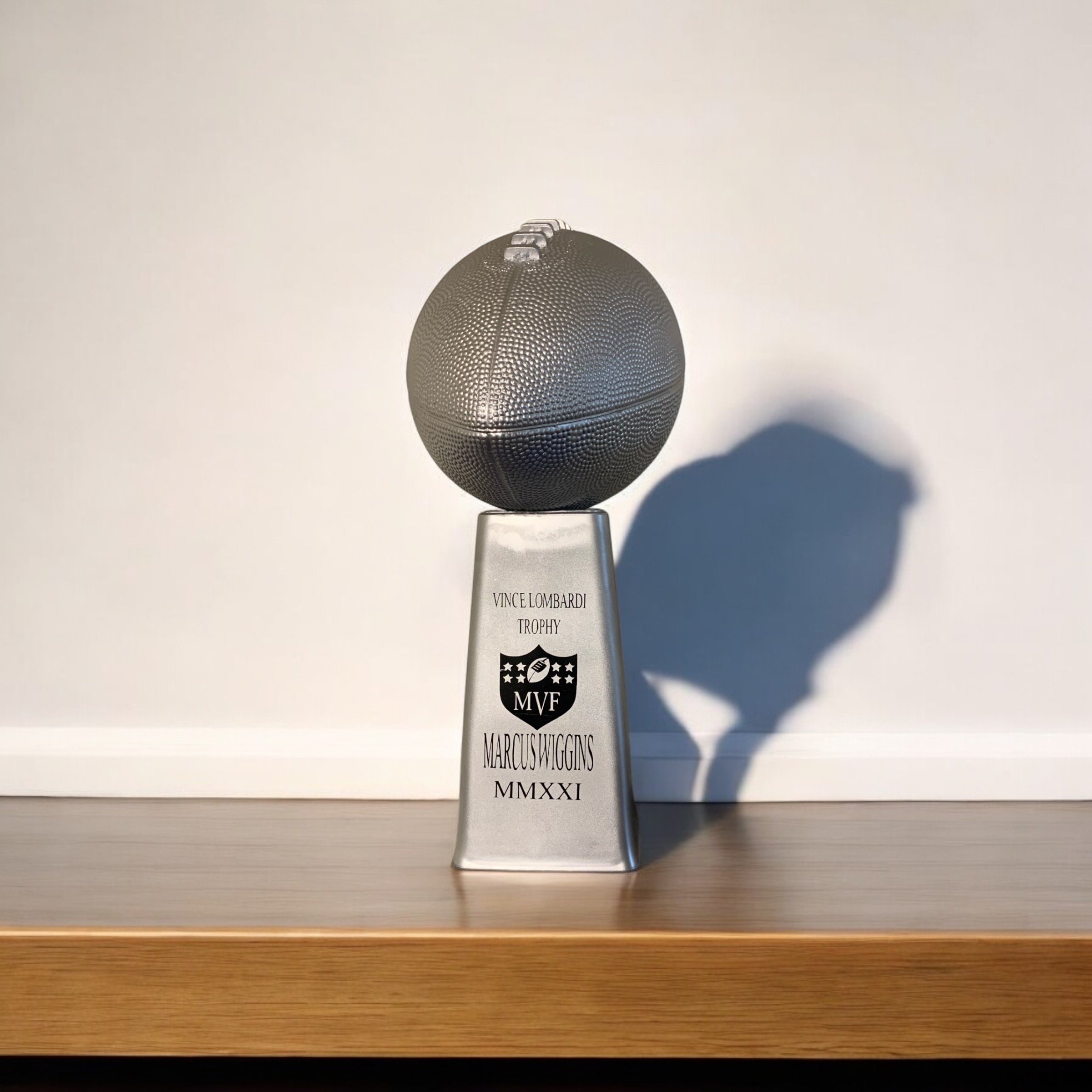 Custom MVP trophy example