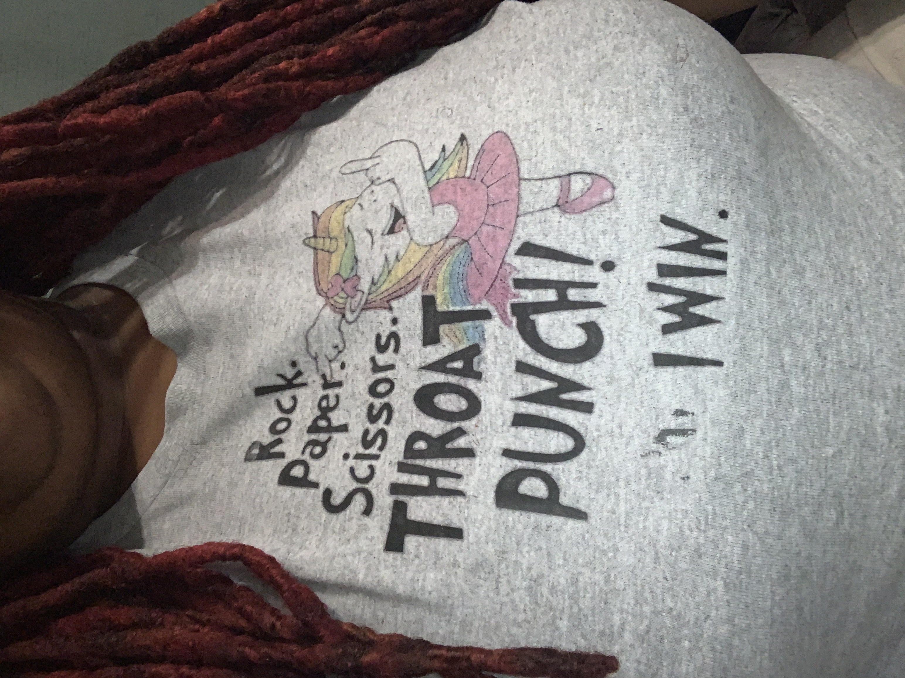 Custom novelty graphic t-shirt example
