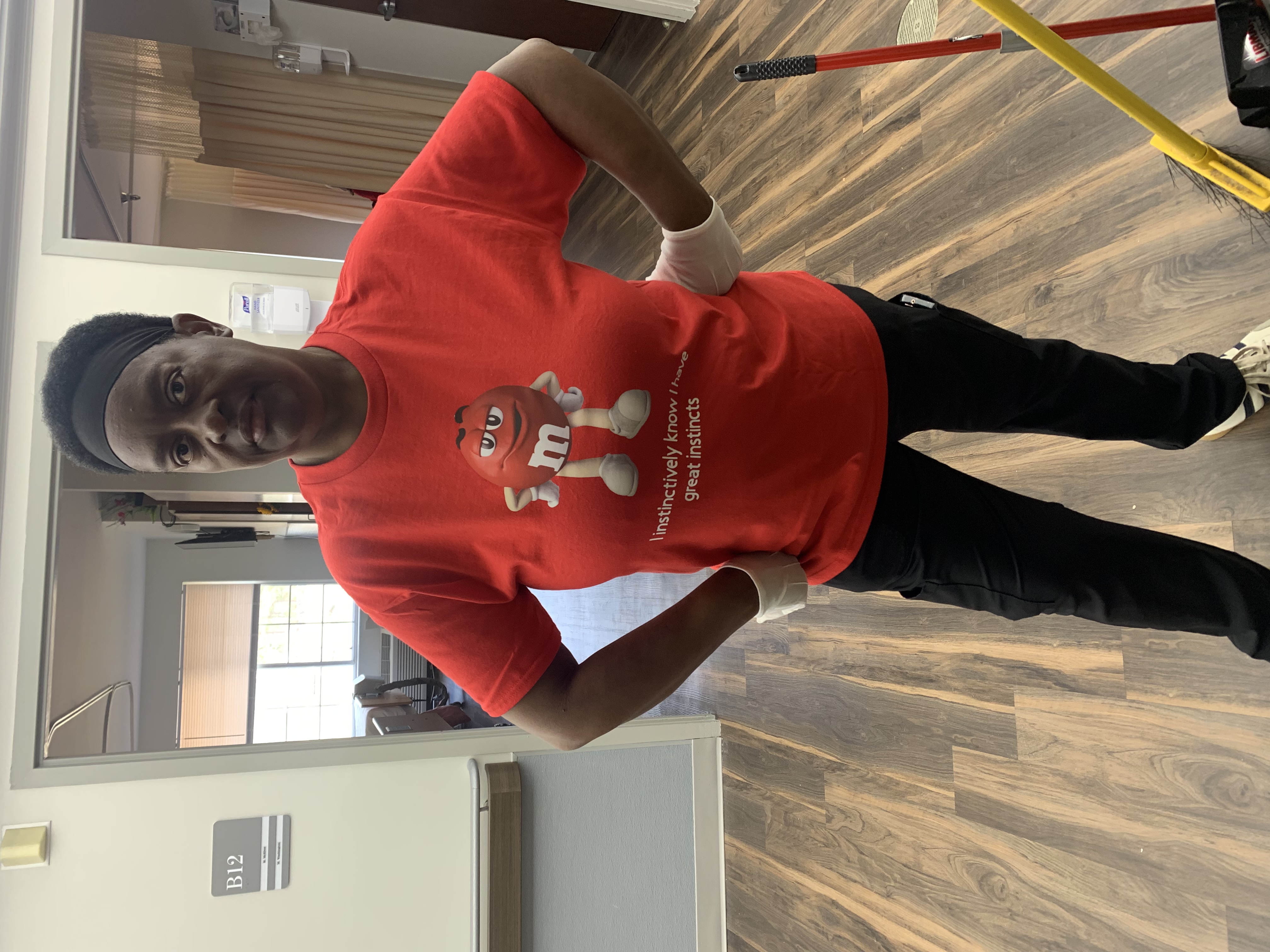 Custom graphic t-shirt example