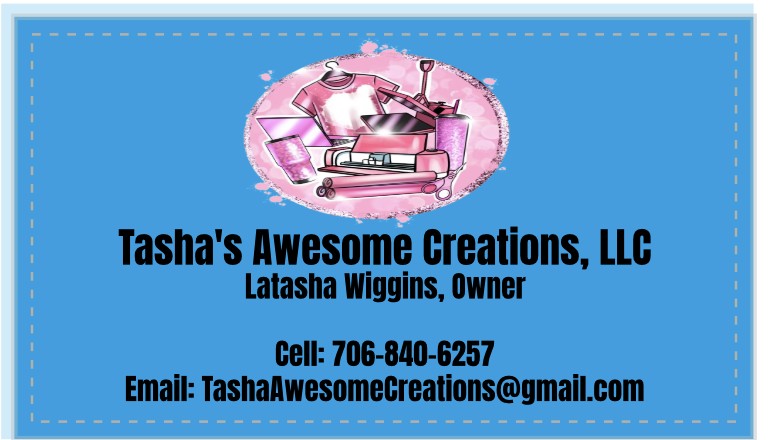 Custom business card example