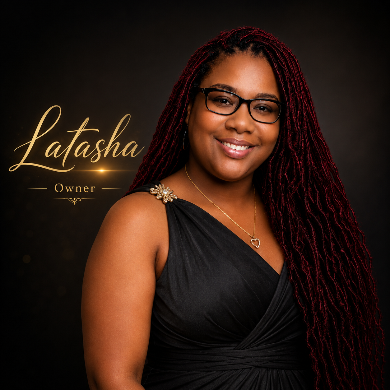 Latasha, owner of Tasha's Awesome Creations